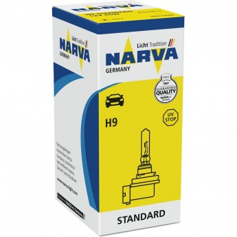 Лампа NARVA STANDARD H9 65W 12V PGJ19-5